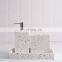 Natural Resin Bamboo hotel Nordic Bathroom Accessories Set bathroom decor sets