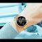 SANDA 8011 Top Luxury Brand Watch Touch Screen Digital Watch Men Women Fashion Stainless Steel Strap Waterproof Watches