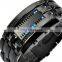 SKMEI 0926 Men Ladies Stainless Steel Ring LED Digital Watch 2019 New Creative Instructions Waterproof Sports Watches