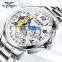 GUANQIN GJ16212 Luxury automatic mechanical moon phase 22 band metal stainless steel old watch brands
