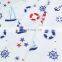 Cartoon Navy Sailing series 100 cotton fabric anchor striped calico Baby 100% cotton fabric