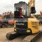 Komatsu mining machine used PC35 mini digger with AC, komatsu pc35 crawler excavator price low on sale in China