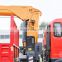 6.3t small truck mounted telescopic boom truck cranes with Dongfeng Chassis