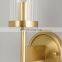 Wall Mounted Hotel Bedside Lamp Lighting Antique Brass Iron Light Book Room Factory Industrial Sconce European Style Indoor