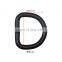 Black Silver Gold 1 Inch Custom Leather Handbag D-Ring Shape Metal D Ring Buckle For handbags Belt