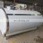 4000 Liter Fresh Milk Cooling Tank Bulk Tank Stainless Steel Milk Silo Holding Tank