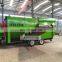 Factory Price High Performance Mobile Trommel Compost Sifter Mobile Compost Trommel Screen