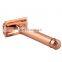 Mens Shaving Safety Razor Barber Custom Logo Metal Double Edge Blade Reusable for Woman