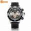 Customized Silicone New Design Luxury Watches Mens Chronograph Wristwatches Japan Movement Quartz Watch