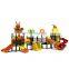Manufacturers new design kids outdoor playground children park with slides