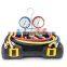 CT-536 ALF Aluminum Manifold Gauge Set HVAC refrigeration system auto air conditioner AC Charging R134A ac manifold gauges