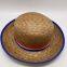 Summer Vintage Lafite Handwoven Jazz Straw Hat British Versatile Top Hat