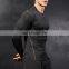 Men Long Sleeve Gym Quick Dry T Shirt Jogging Sport Bodybuilding Oversized Sweatshirts