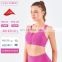 Front Zipper Gym Sports Bras High Impact Tik Tok Yoga Tops With Adjustable Straps