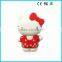 Cute kitty cartoon power bank 5200mAh mobile external battery charger