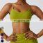 Wholesale Ladies Quick Dry Running Wear Sexy High Impact Strappy Top Gym Fitness Yoga Bra Women Cross Back Sports Bra