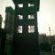 Steel training tower single and double window fire tower Strong construction low cost