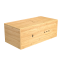 Bamboo 10W Mobile Phone Charging Alarm Clock Digital Display wireless charge
