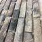 Authentic Real Reclaimed Gray Brick Cut Tiles | Vintage Texture, Eco-Friendly & Durable | Ideal for Projects Commercial Spaces