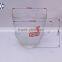 200ml clear glass drinking mugs with handle