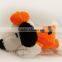 Holloween Plush Toy Pumpkin Dog/Lying Stuffed Toys Intresting Pumpkin Puppy 19cm Length