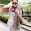 Wholesale Winter Korea Fashion Loop Yarn Plain Woman Neck Scarf