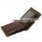 2015 new arrival fashion manufature vintage leather wallet men leahter credit card wallet