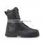 black leather wedge military boot army military boots / hot men leather hiking boot military boot 2015