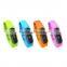 Silicone fitness smart wristband pedometers, cheap waterproof kids pedometer watch, wristband calories pedometer