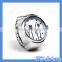 Hogift 2015 new ring watch Finger Ring Watch with stretchable Steel watchbands Elastic Quartz Adjustable Band