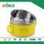 New!!Children tableware series food grade stainless steel colored tiffin lunch bowl