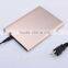 Ultra slim 10000mAh fast Quick Charge QC2.0 power bank charger