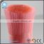 transparent pink poly propylene pp monofilament for high quality cleaning brush