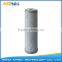 Activated coal carbon water filter cartridge grey color