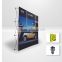 outdoor advertising magnetic frame pop up display banner stand