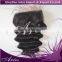 Human hair brazilian virgin hair body wave lace closure 4X4 size full and thick Middle Parting