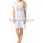 beautiful carton cotton plain nightgown