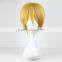 Free Shipping Kuroko no Basuke Kise Ryota 13 Inches Blonde Boy Synthetic Short Cosplay Wig