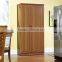 Home Plus Wood Living Room Furniture Cabinet Swing Out Door Brown