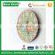 Owl and Tree Design Round Wall Clock Cheap Wood Kids Clock
