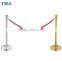 retractable queue stand red rope stanchion set                        
                                                Quality Choice