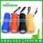 Promotion colorful super mini torch 9 LEDs flashlight with rubber coating for outdoor hiking use 3* AAA battary mini 9 leds lamp