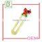 zinc alloy custom promotional bookmark wedding favors