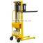 1000kg capacity high lift hand pallet truck 12c 120AH battery