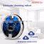 Pure Clean Smart Robot Vacuum Cleaner with wifi function and built-in Camera that controlled by mobile phone