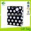 White dot in black gift secret pape bag cheap gift bags