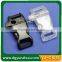 Wholesale bag buckles, Plastic whistle buckle, Curved side release paracord buckles