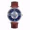 3ATM chinese mechanical mens quartz watch,mens leather mechanical wrist watches