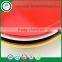 High quality food grade Plastic colored plate for KFC restaurant plate