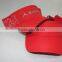 fashion red custom embroidery sun visors wholesale